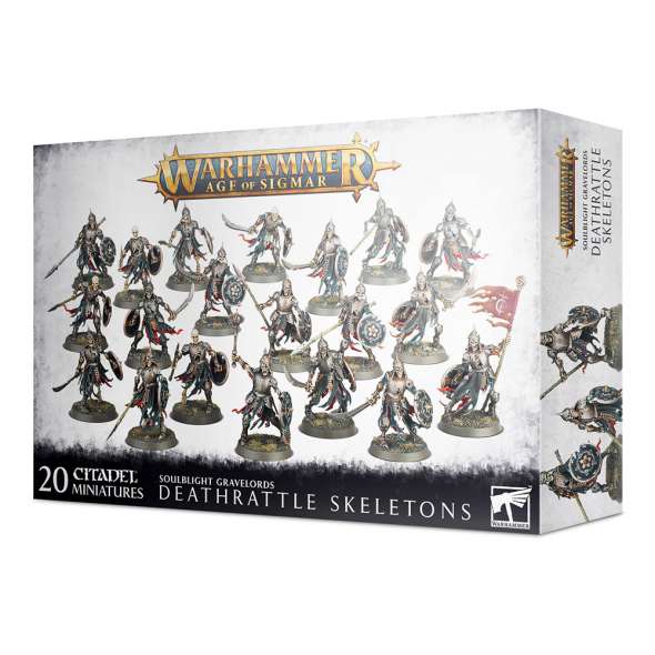 Warhammer Age of Sigmar: Soulblight Gravelords: Deathrattle Skeletons