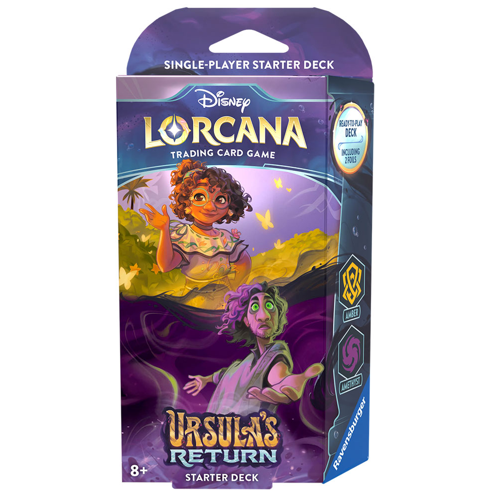 Disney Lorcana TCG: Ursula's Return Starter Deck - Amber & Amethyst