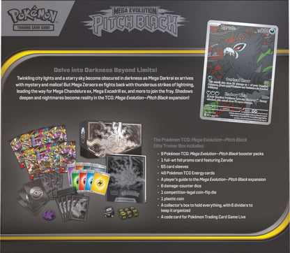 Pokemon TCG: Mega Evolution 5 - Pitch Black Elite Trainer Box