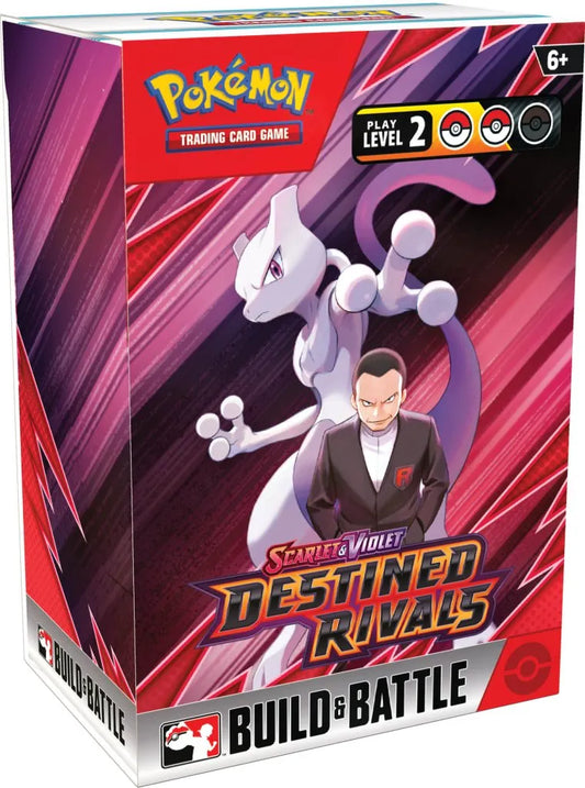 Pokemon TCG: Scarlet & Violet 10 Destined Rivals Build and Battle Box