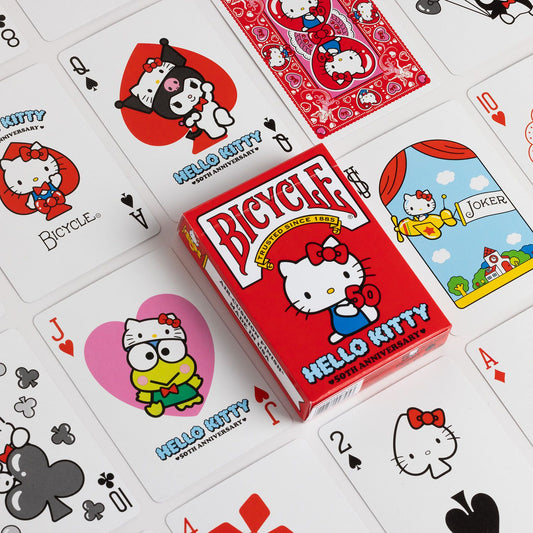 Bicycle Hello Kitty 50th Anniversary Playing Cards