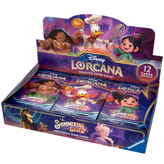 Disney Lorcana TCG: Shimmering Skies Booster Box (Display of 24)