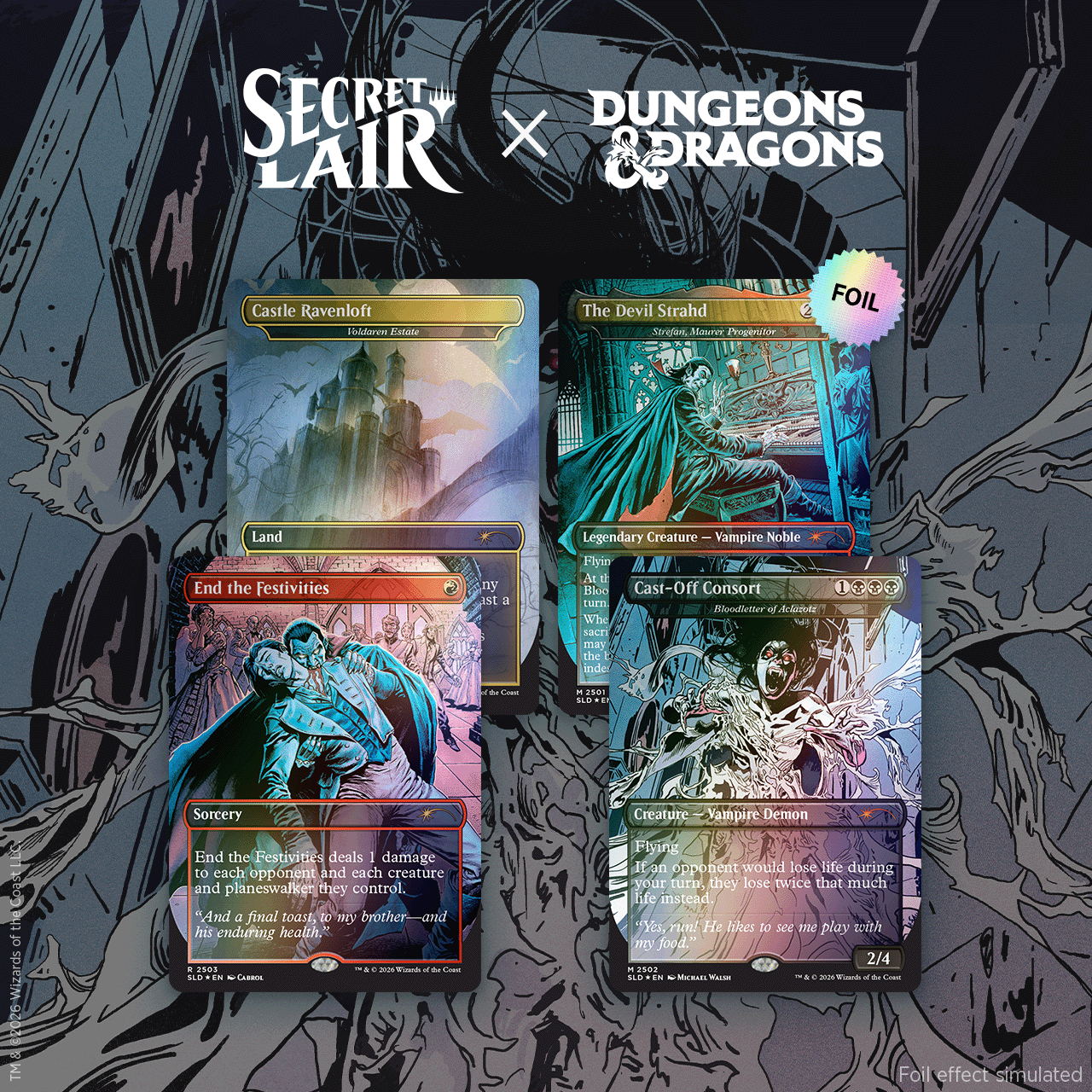 Magic: The Gathering: Secret Lair x Dungeons & Dragons®: Roll for Initiative Superdrop