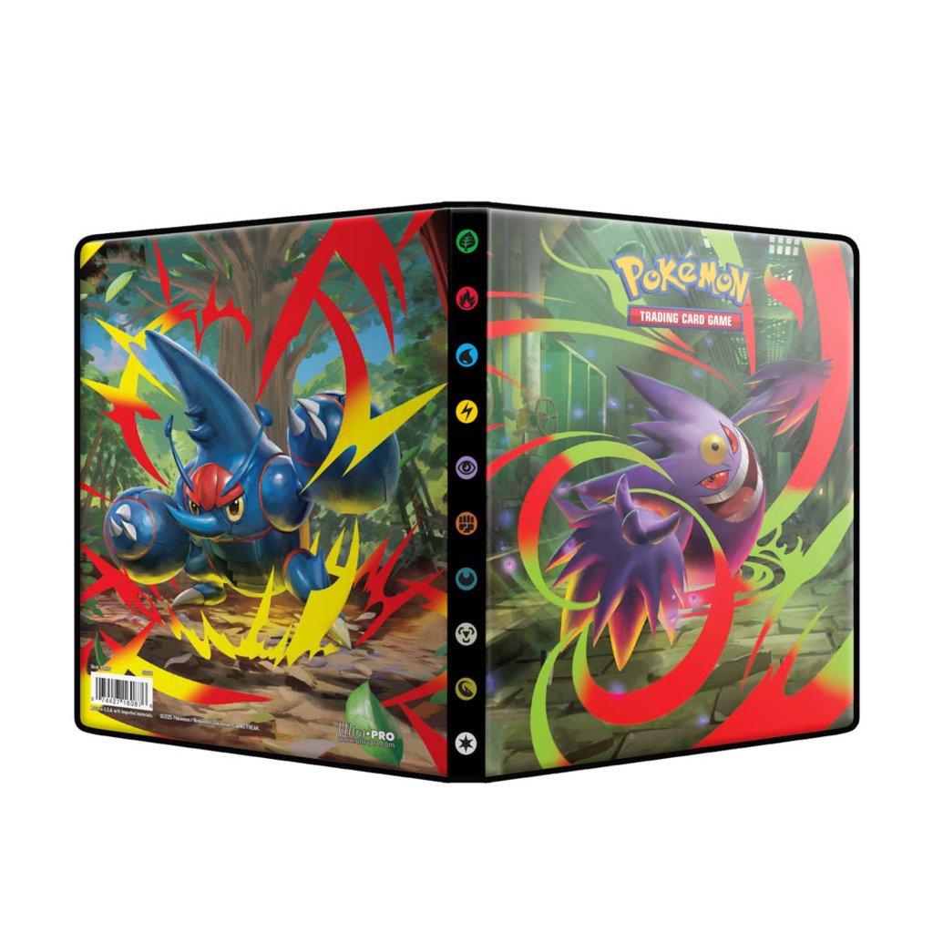 ULTRA PRO Pokemon TCG - Mega Evolution Phantasmal Flames 4-Pocket Portfolio
