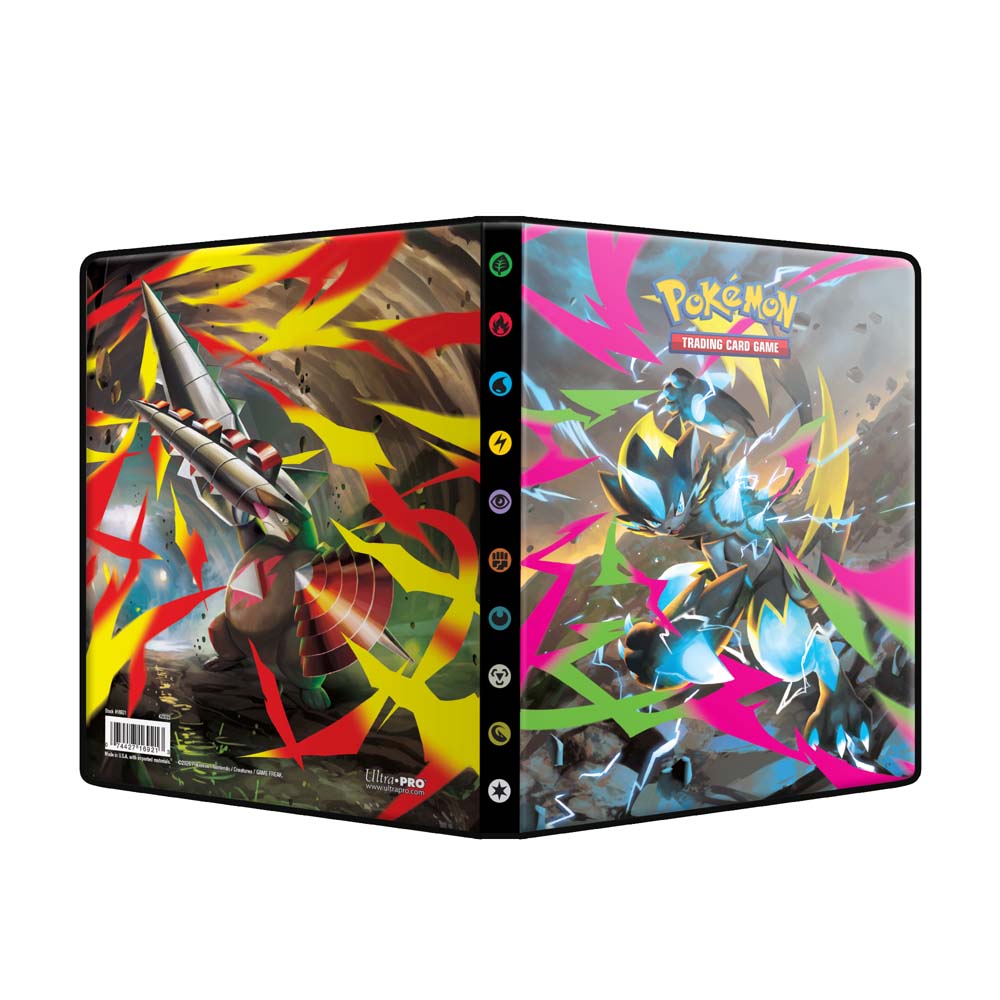 ULTRA PRO Pokemon TCG - Mega Evolution Pitch Black 4 Pocket Portfolio