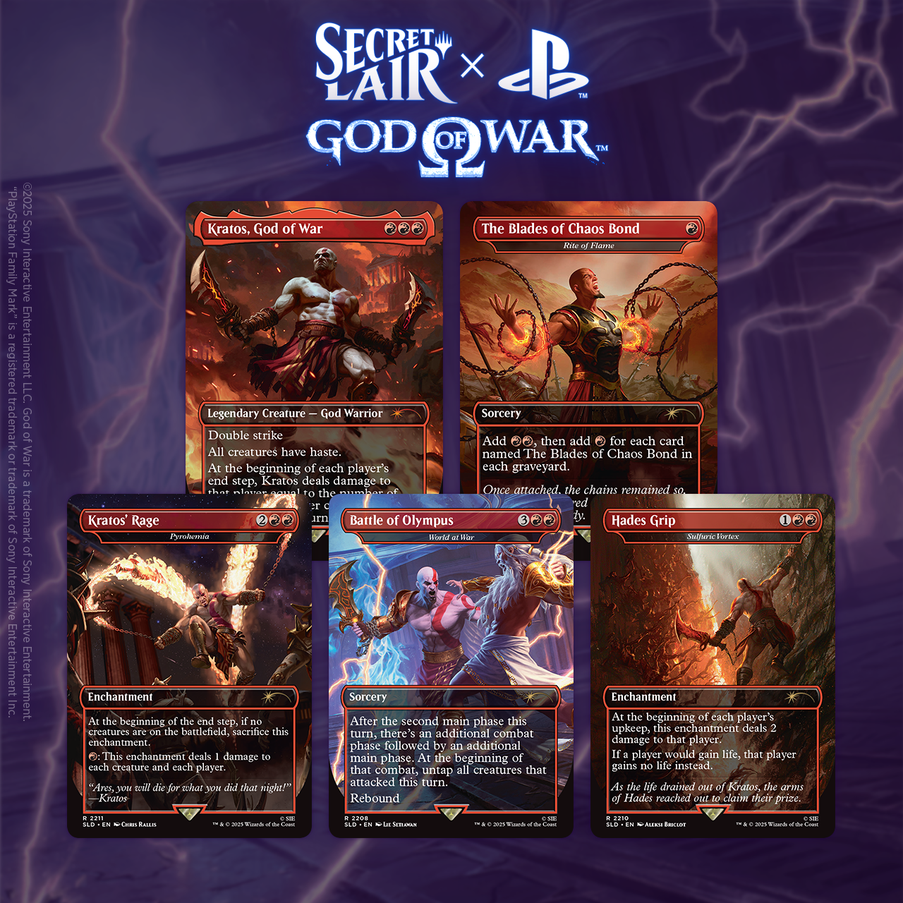 Magic: The Gathering: Secret Lair PlayStation Superdrop