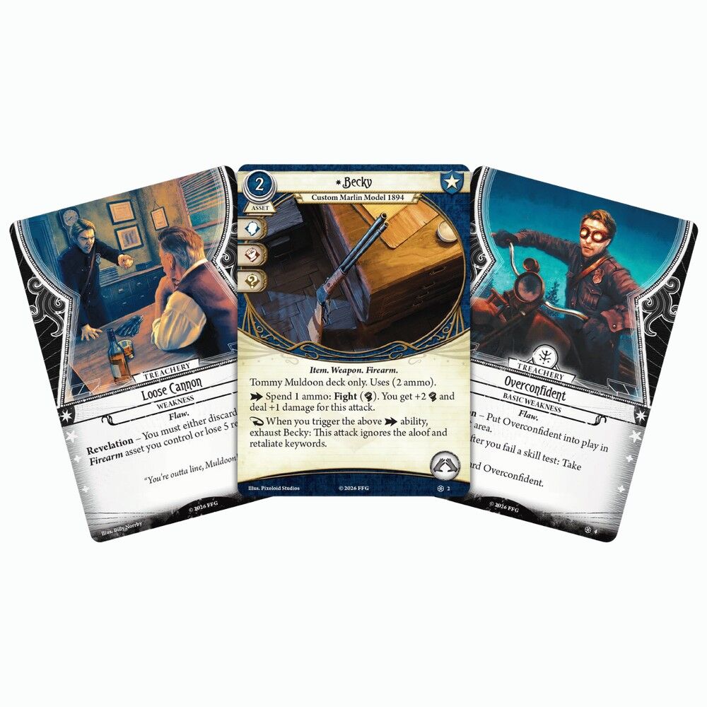 Arkham Horror LCG: Investigator Deck: Tommy Muldoon