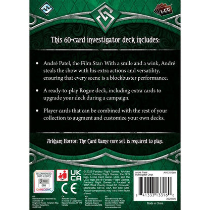 Arkham Horror LCG: Investigator Deck: André Patel
