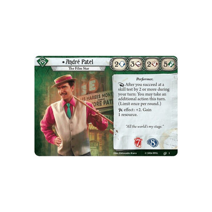 Arkham Horror LCG: Investigator Deck: André Patel