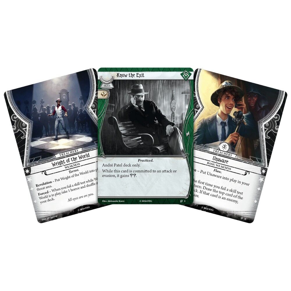 Arkham Horror LCG: Investigator Deck: André Patel