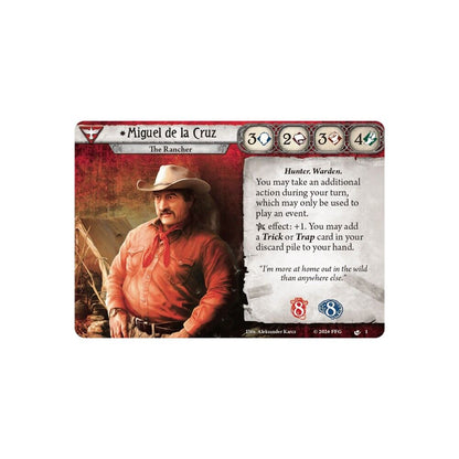 Arkham Horror LCG: Investigator Deck: Miguel de la Cruz