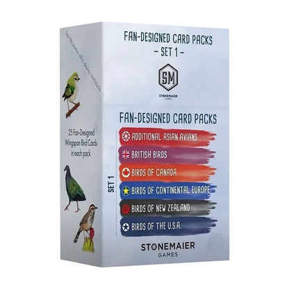 Wingspan Fan-Designed Card Packs: Set 1 (Display of 6)