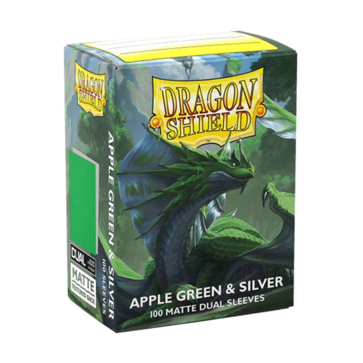 Dragon Shield Sleeves - Silver DUAL MATTE 100 Box