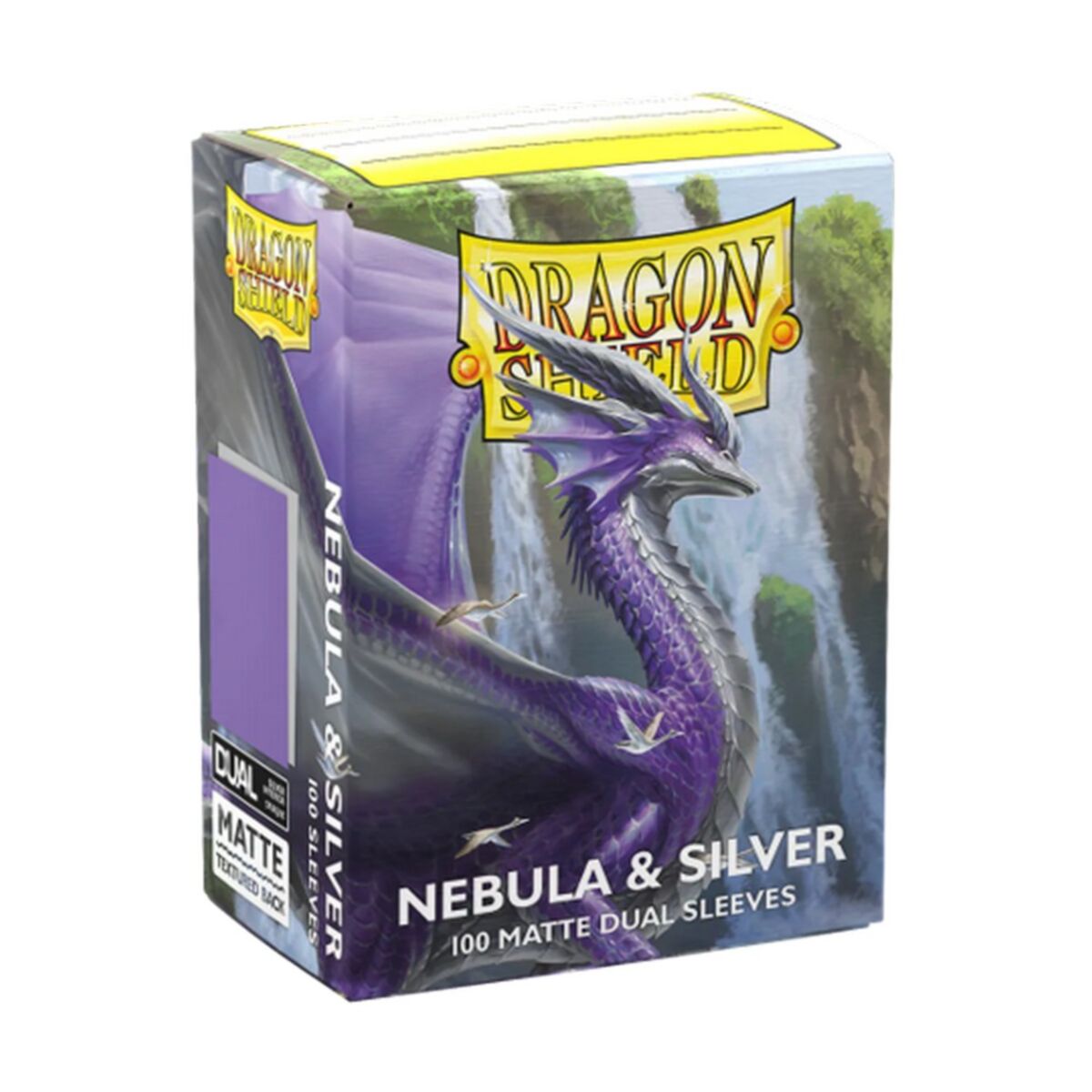 Dragon Shield Sleeves - Silver DUAL MATTE 100 Box