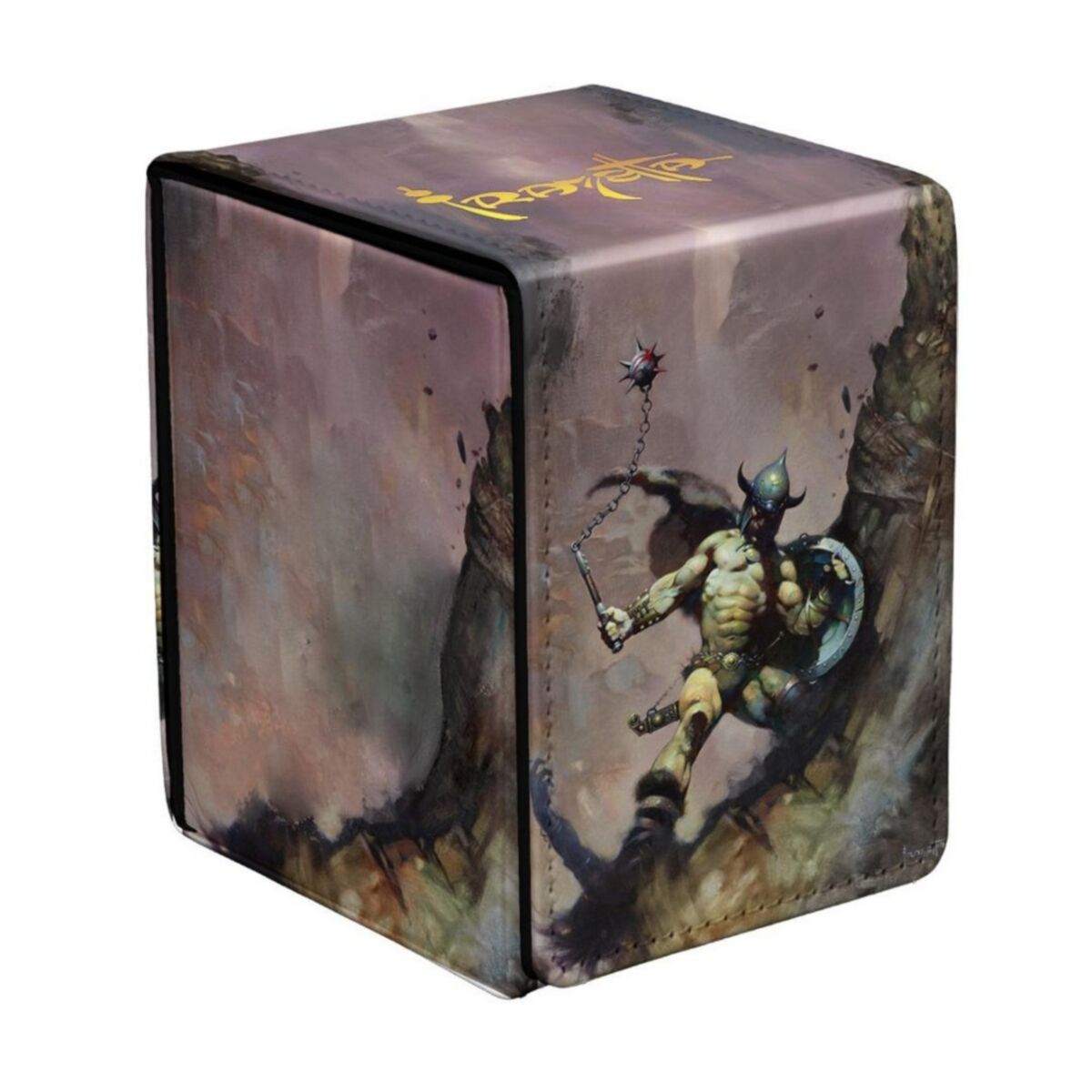 Ultra Pro: Frank Frazetta - "Warrior with Ball and Chain" Alcove Flip Deck Box