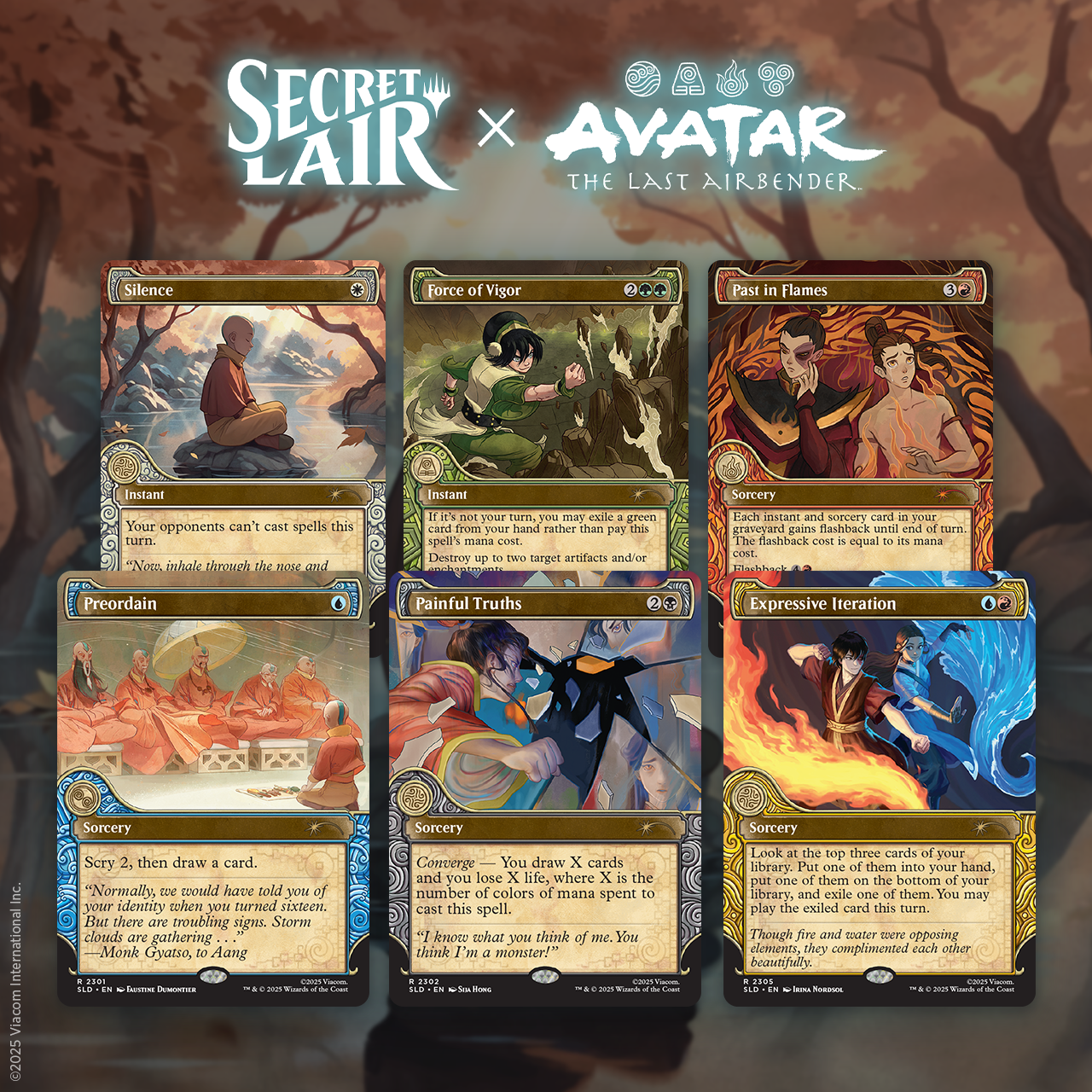 Magic: The Gathering: Secret Lair - Avatar: The Last Airbender Superdrop
