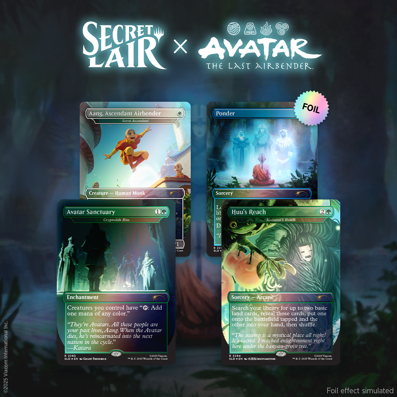 Magic: The Gathering: Secret Lair - Avatar: The Last Airbender Superdrop