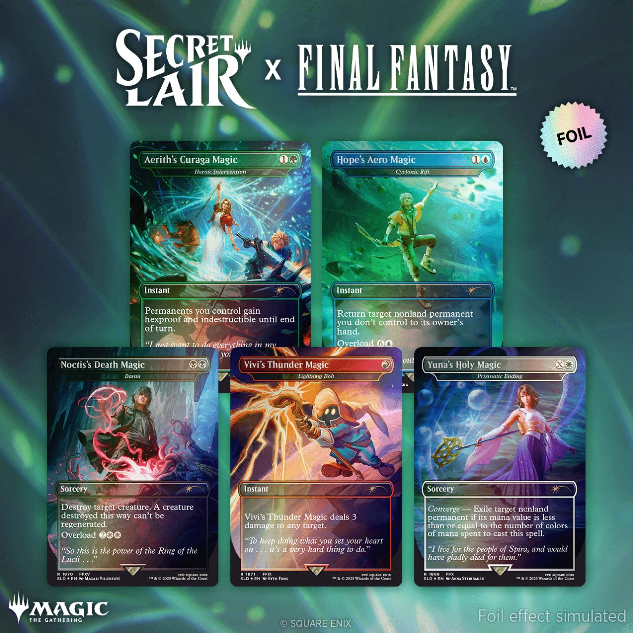Magic: The Gathering: FINAL FANTASY Secret Lair Drop (English)