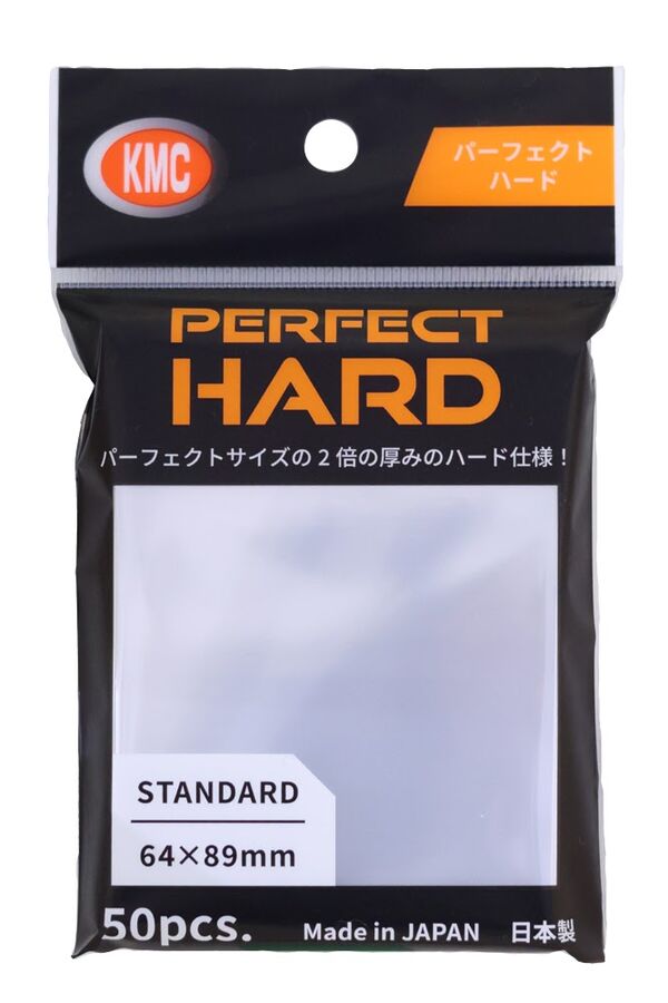 KMC Card Barrier Perfect Hard Sleeve Standard Size (50)