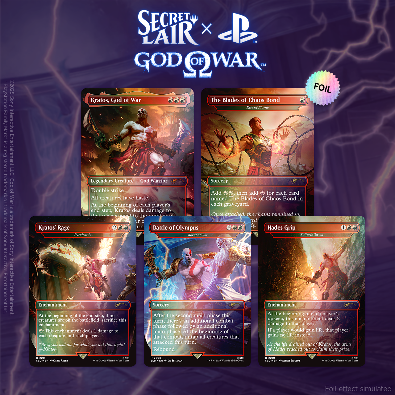 Magic: The Gathering: Secret Lair PlayStation Superdrop