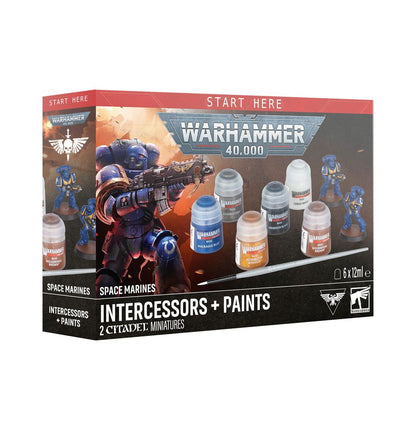 Warhammer 40K: Intercessors + Paints 2026 (60-11)