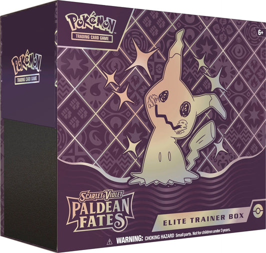 Pokemon TCG: Scarlet & Violet 4.5 - Paldean Fates Elite Trainer Box