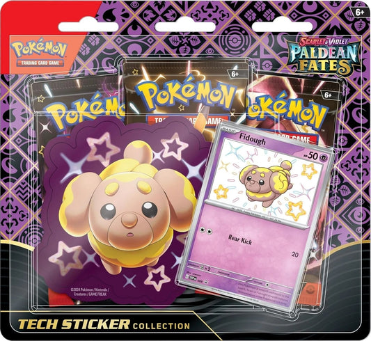 Pokemon TCG: Scarlet & Violet 4.5 - Paldean Fates Tech Sticker Collection