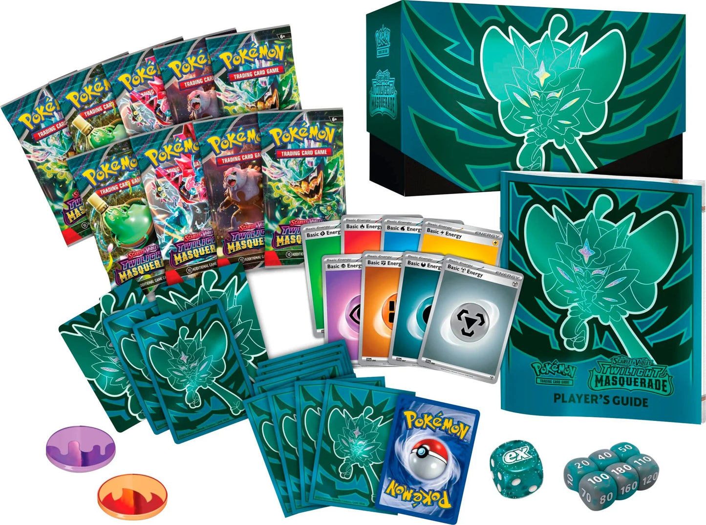 Pokemon TCG: Scarlet & Violet 6 - Twilight Masquerade Elite Trainer Box