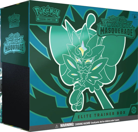 Pokemon TCG: Scarlet & Violet 6 - Twilight Masquerade Elite Trainer Box