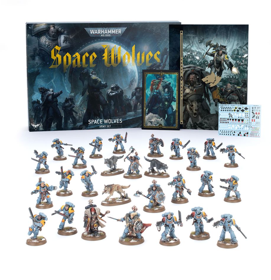 Warhammer 40K: Space Wolves Army Set (53-33)