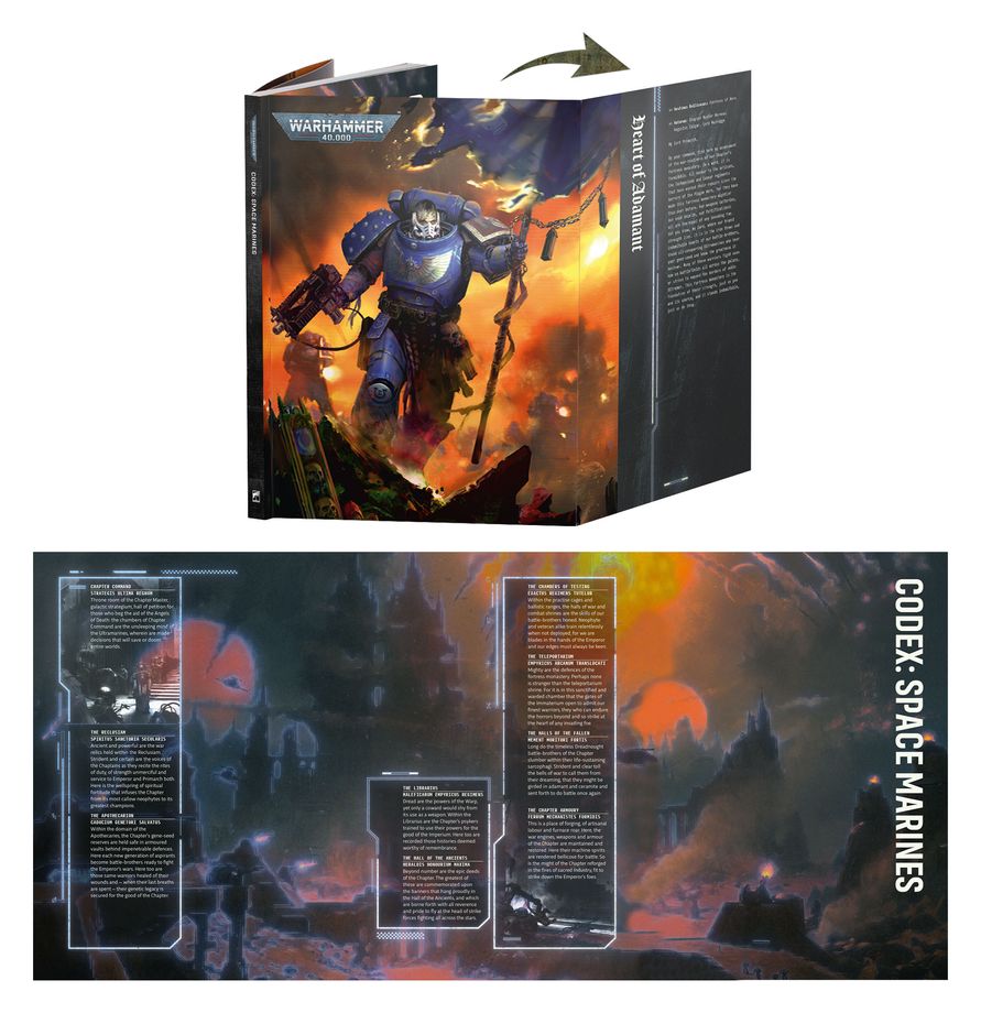 Warhammer 40K: Space Marines Codex (48-01)