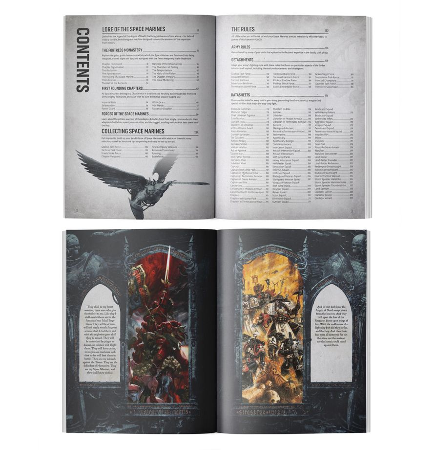 Warhammer 40K: Space Marines Codex (48-01)