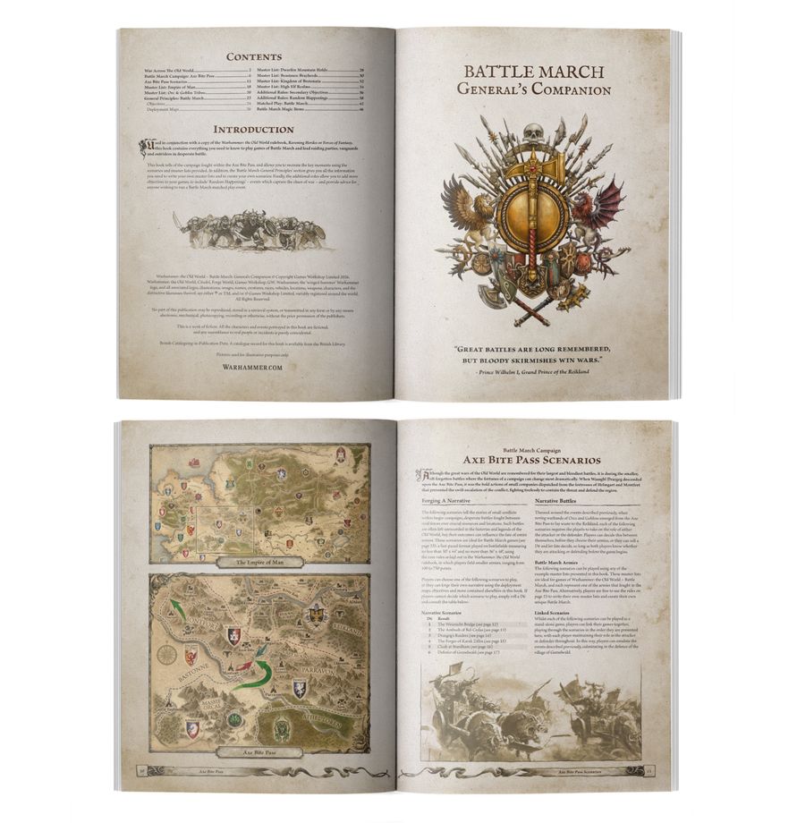 Warhammer The Old World: Battle March General's Companion (05-06)