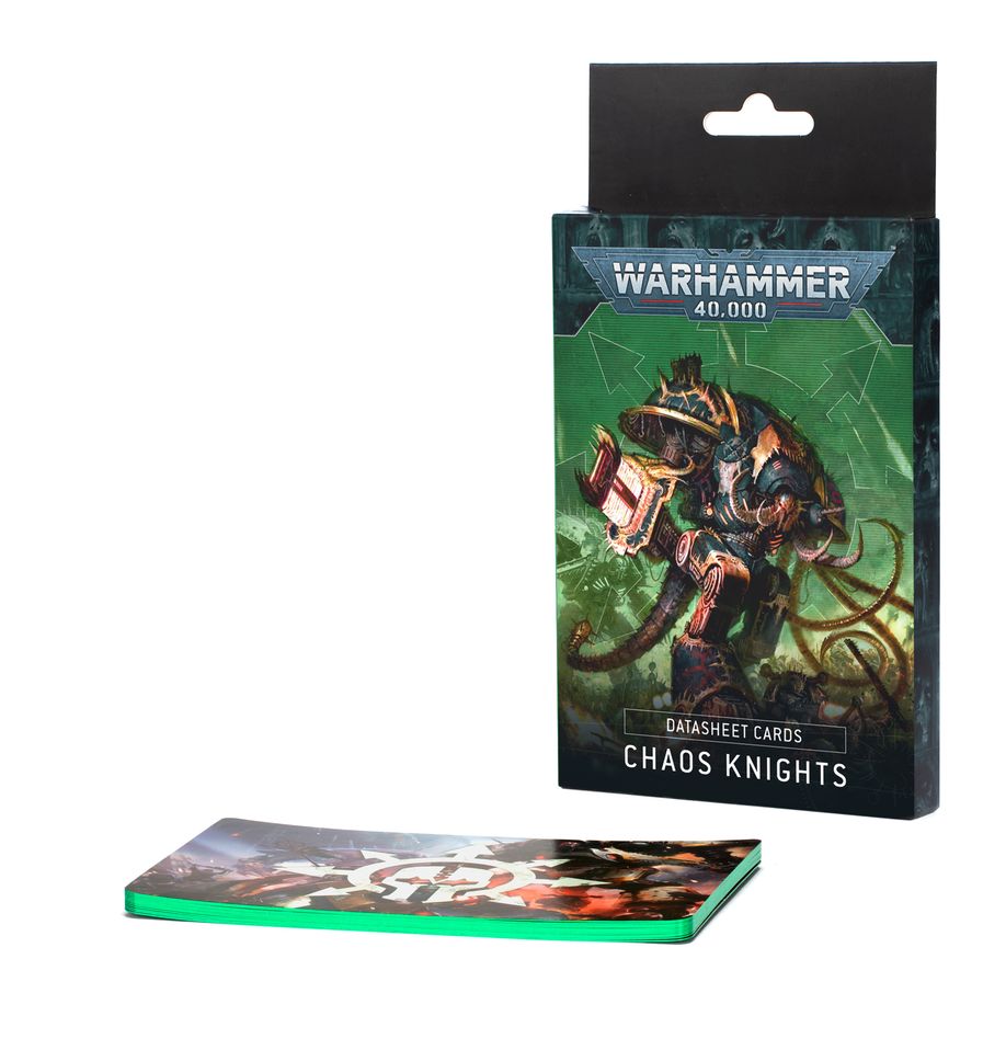 Warhammer 40K: Datasheet Cards: Chaos Knights (43-05)