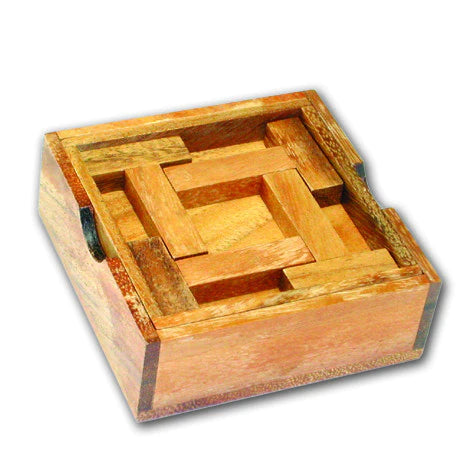 Wooden Puzzle: Four T