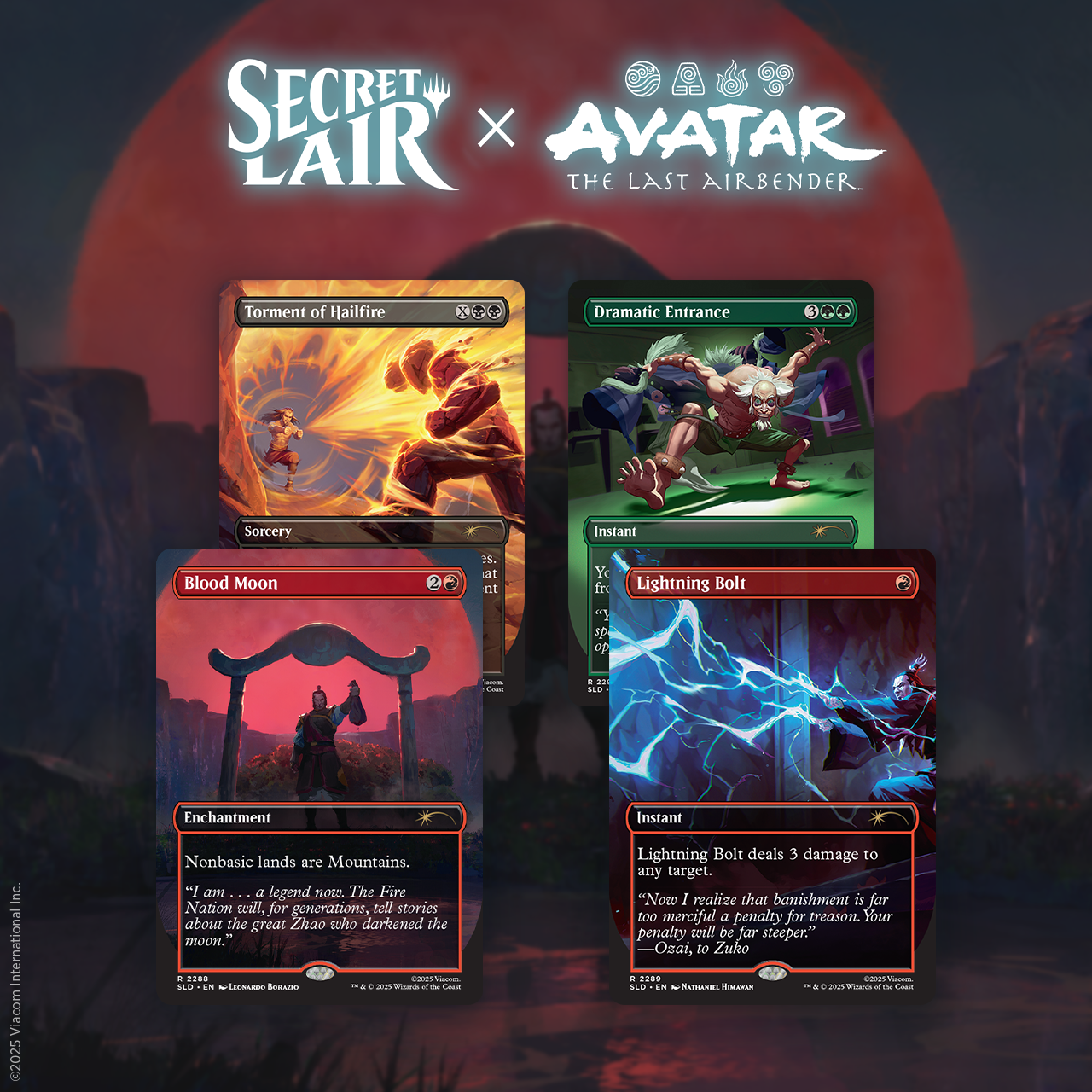 Magic: The Gathering: Secret Lair - Avatar: The Last Airbender Superdrop