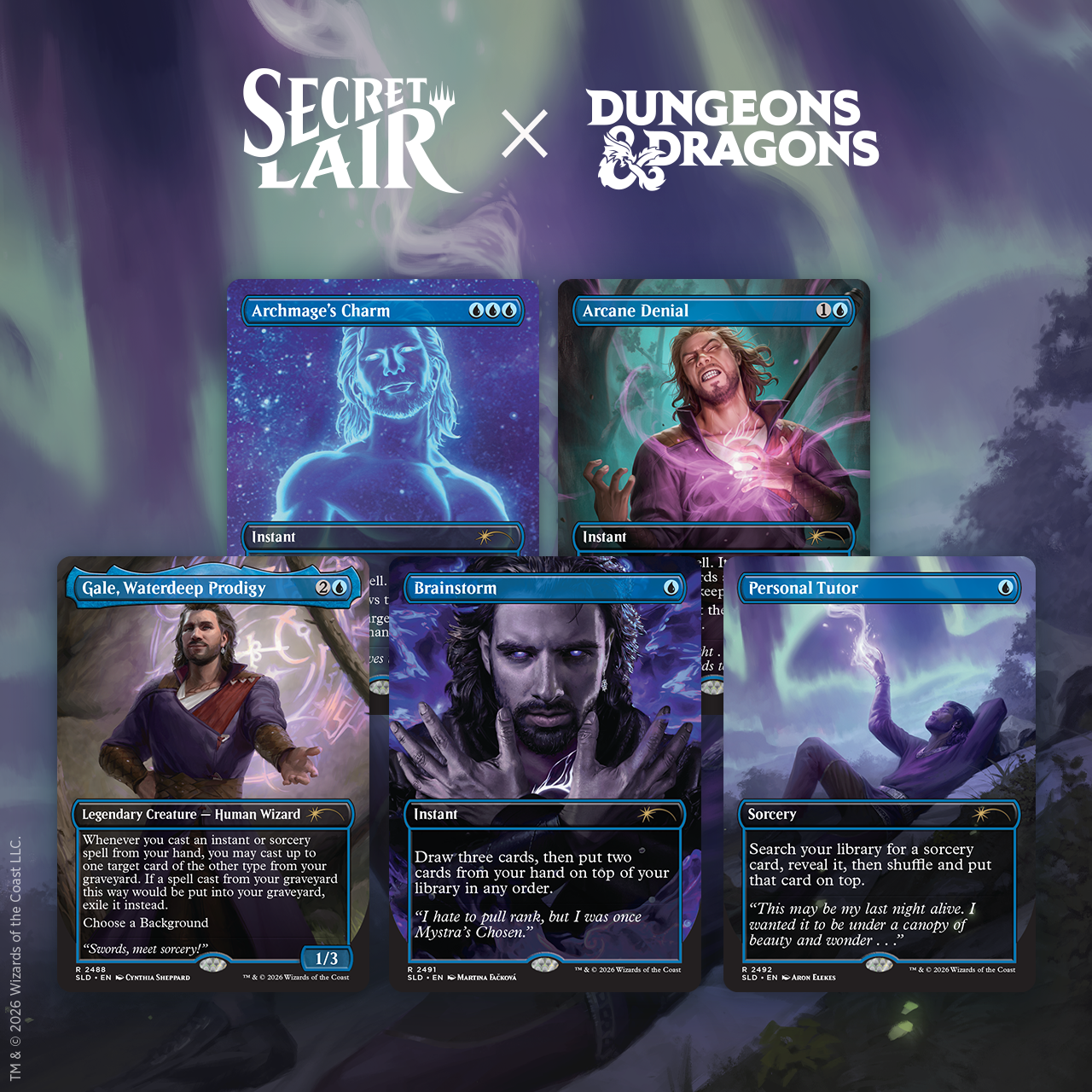 Magic: The Gathering: Secret Lair x Dungeons & Dragons®: Roll for Initiative Superdrop