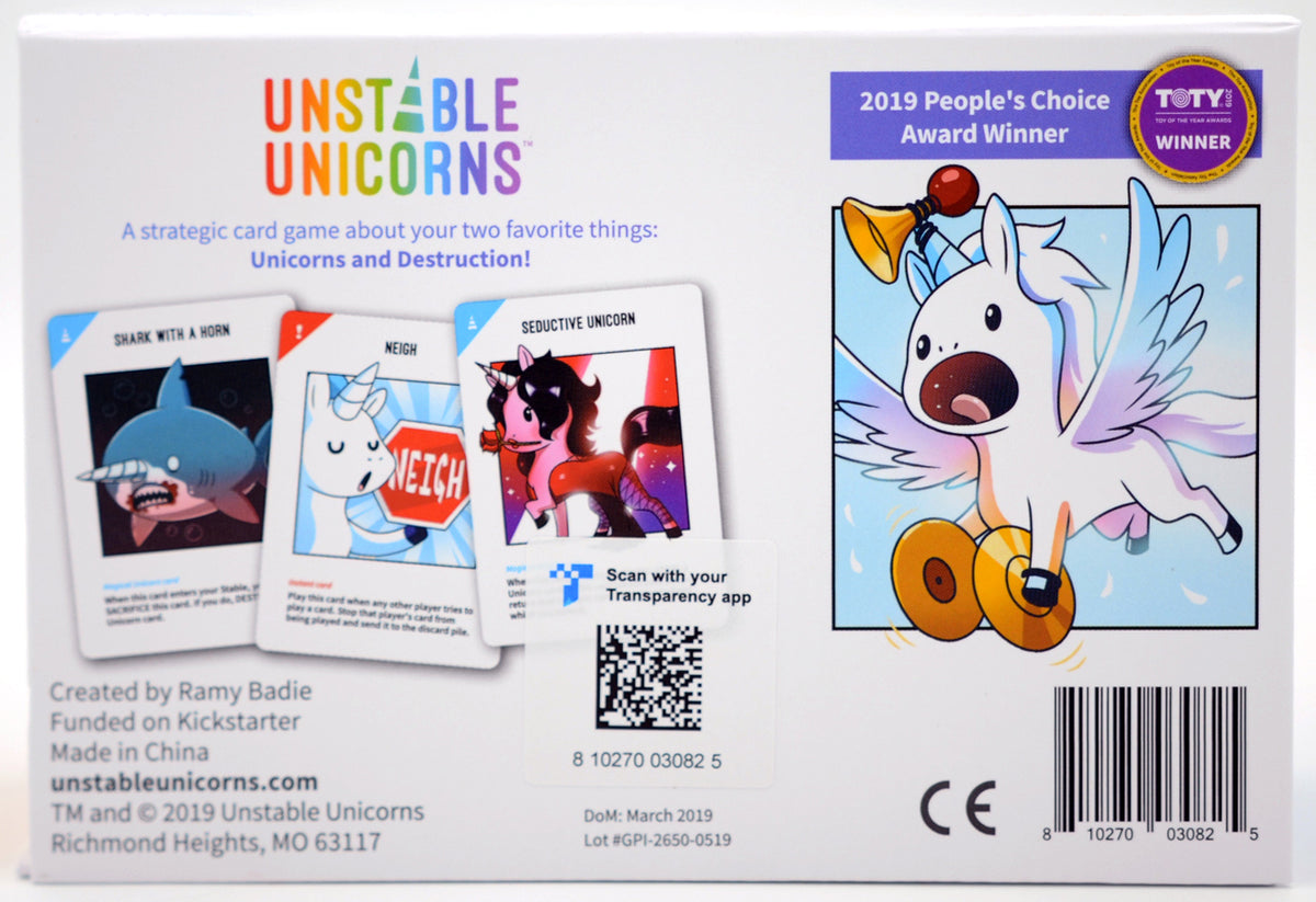 Unstable Unicorns Base Game