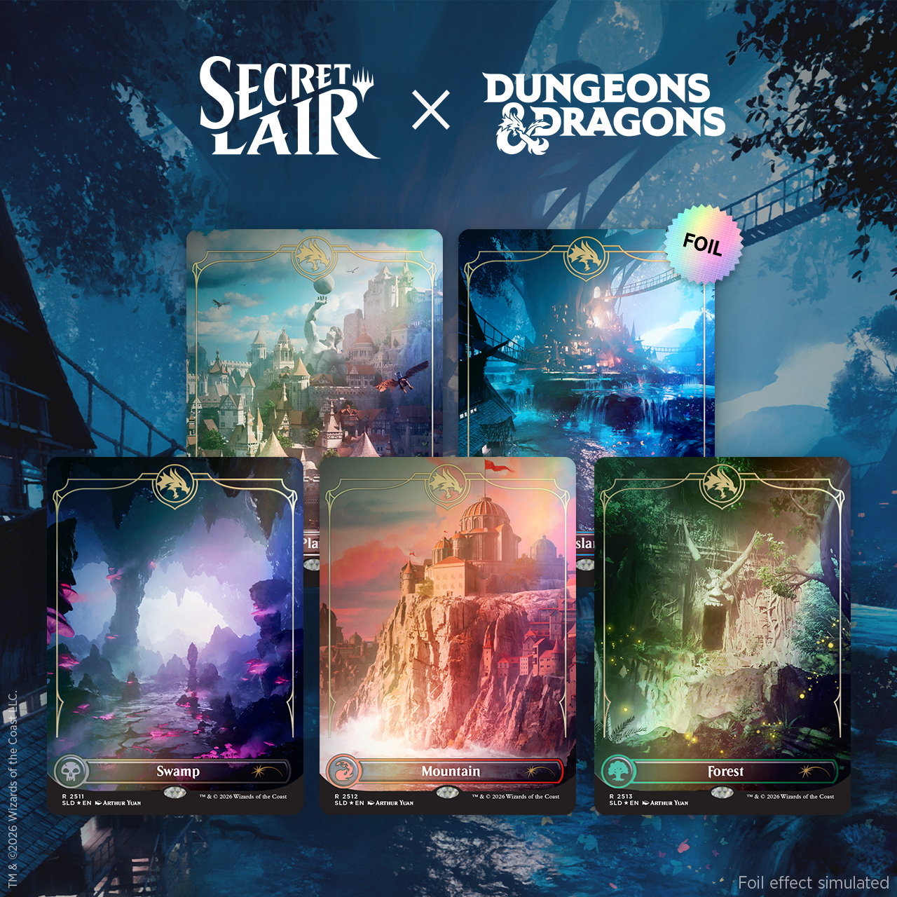 Magic: The Gathering: Secret Lair x Dungeons & Dragons®: Roll for Initiative Superdrop