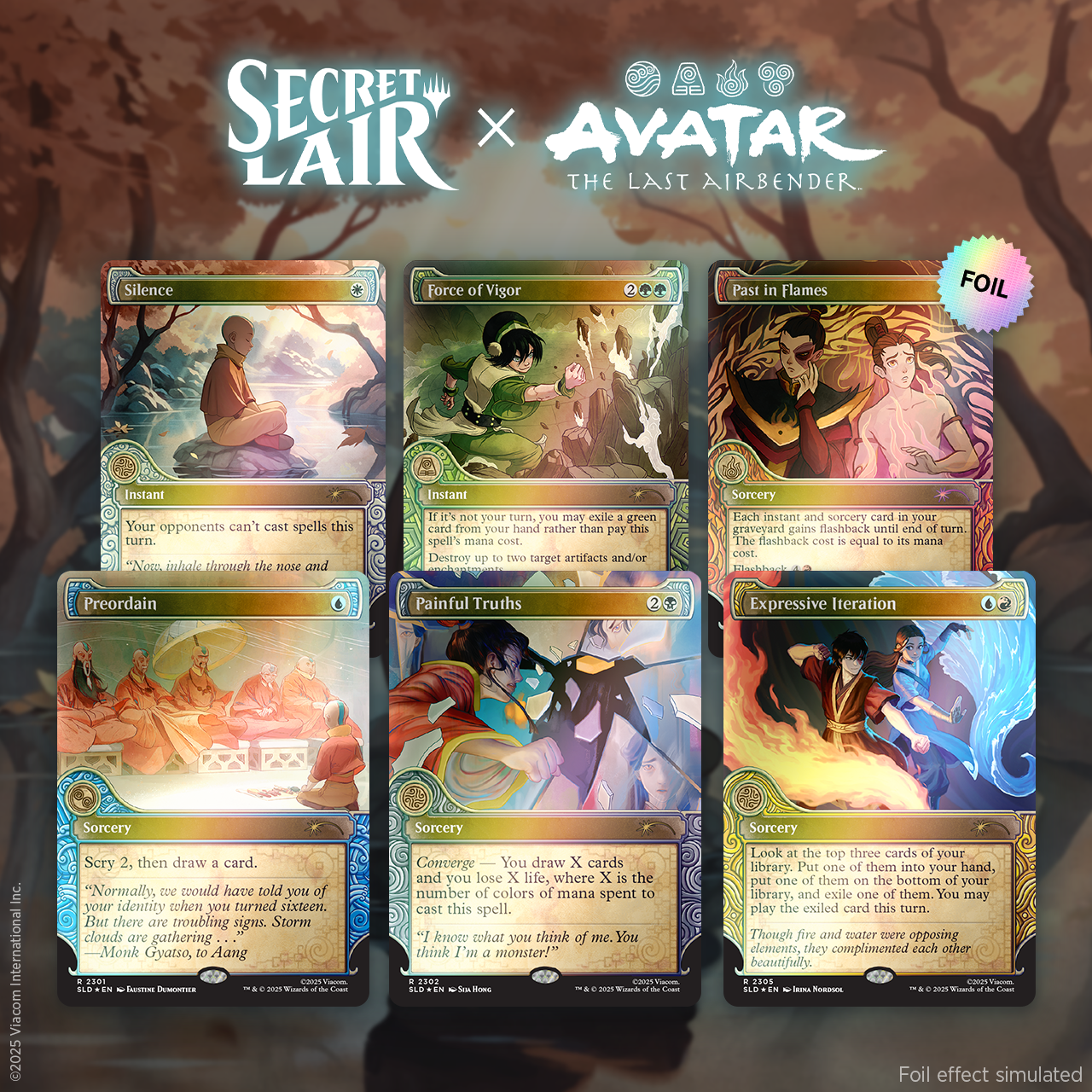 Magic: The Gathering: Secret Lair - Avatar: The Last Airbender Superdrop