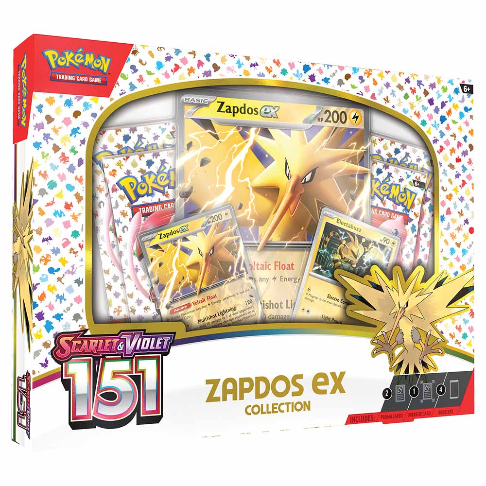 Pokemon TCG: Scarlet & Violet 151 - Zapdos ex Collection