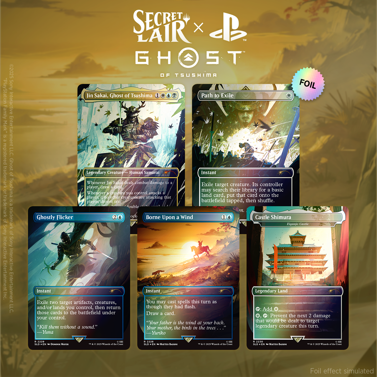 Magic: The Gathering: Secret Lair PlayStation Superdrop