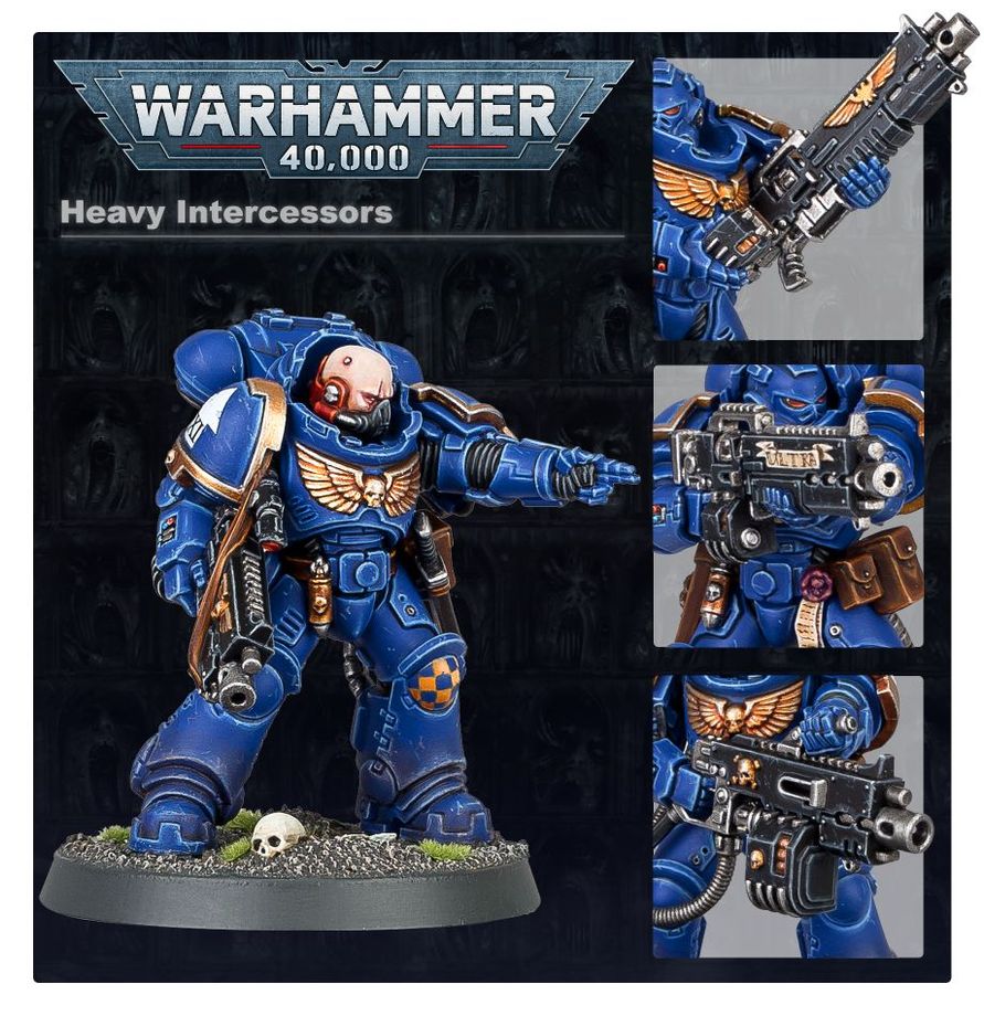 Warhammer 40K: Space Marines - Heavy Intercessors (48-95)
