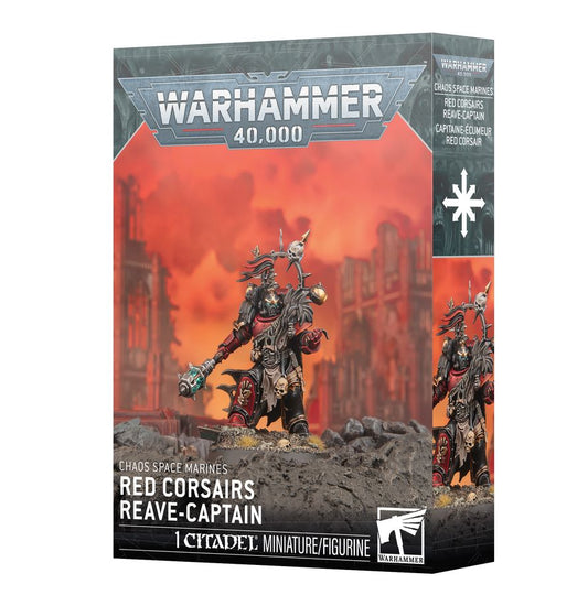Warhammer 40K: Chaos Space Marines - Red Corsairs Reave-Captain (43-111)
