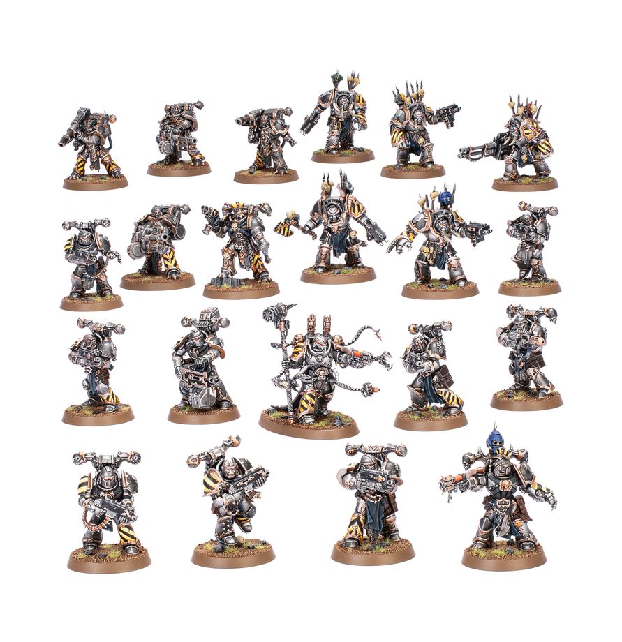 Warhammer 40K: Combat Patrol - Chaos Space Marines: Iron Warriors (73-434)
