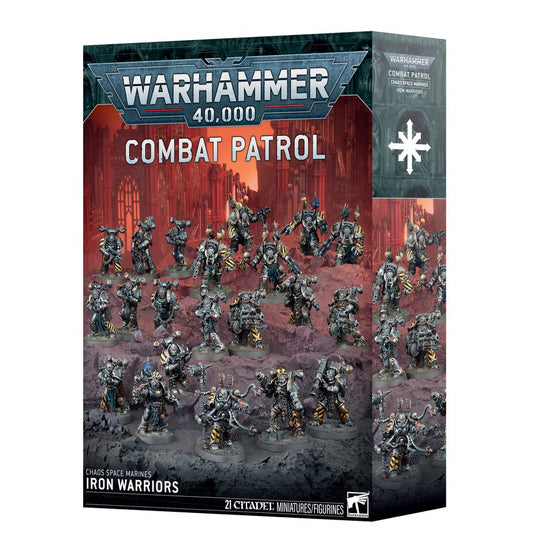 Warhammer 40K: Combat Patrol - Chaos Space Marines: Iron Warriors (73-434)