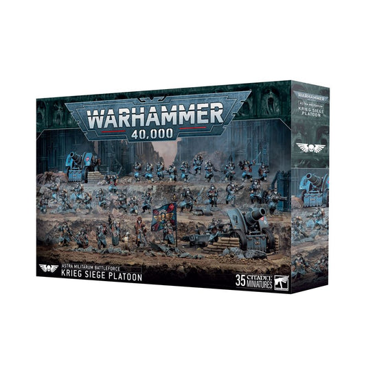 Warhammer 40K: Astra Militarum Battleforce: Krieg Siege Platoon (71-47)