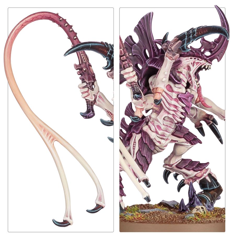 Warhammer 40K: Tyranids - Tyranid Prime with Lash Whip (51-35)