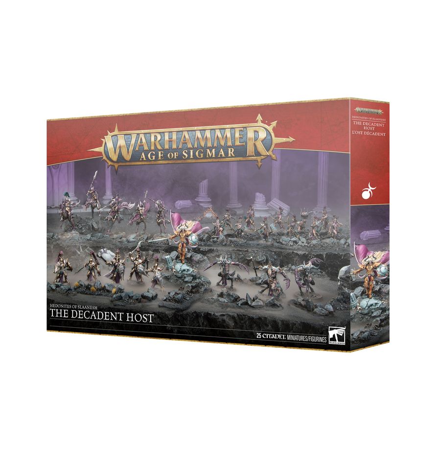 Warhammer Age of Sigmar : Hedonites Of Slaanesh - The Decadent Host (83-125)