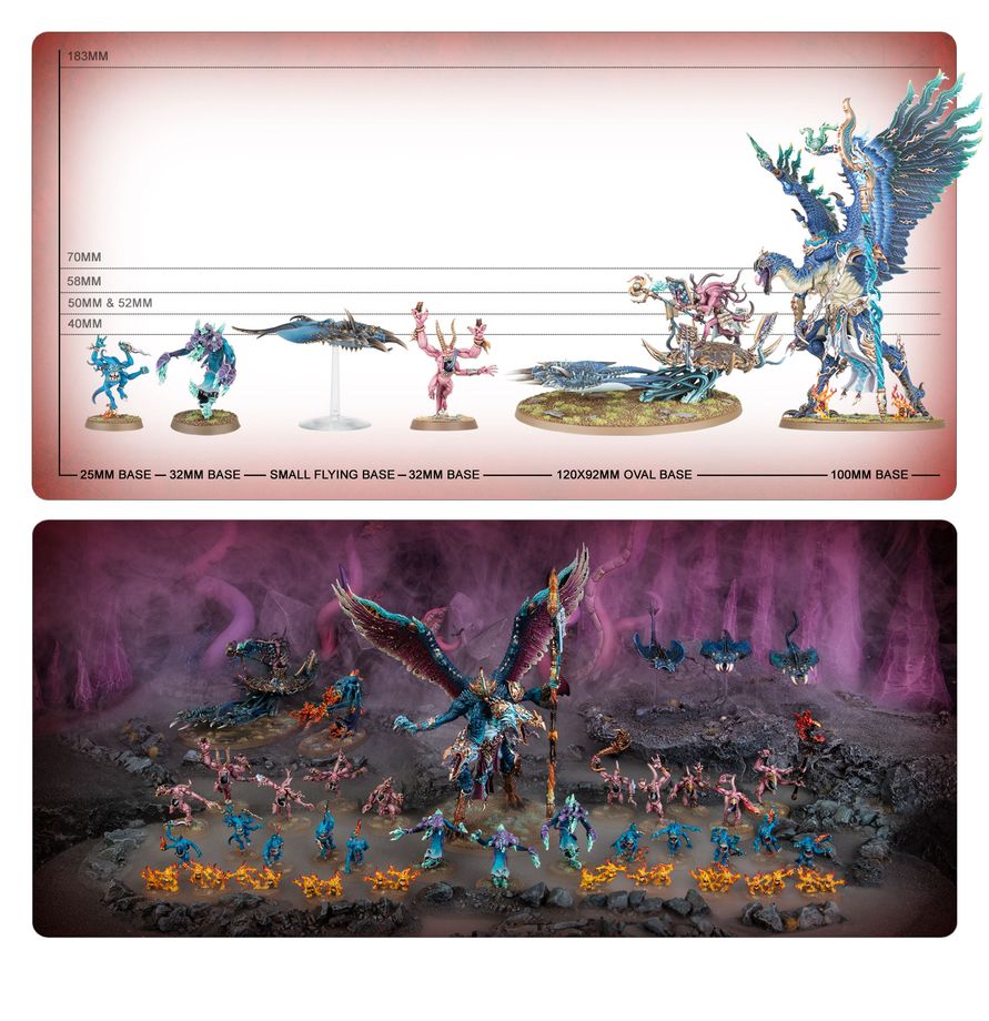 Warhammer Age of Sigmar: Battleforce: Disciples of Tzeentch – Warpflame Cavalcade (83-110)